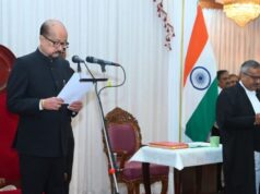 राज्यपाल डेका ने न्यायाधिपति श्री कृष्न राम महापात्र को छत्तीसगढ़ उच्च न्यायालय के मुख्य न्यायाधीश पद की दिलाई शपथ