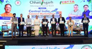 सेंट्रल इंडिया कनेक्ट छत्तीसगढ़ मार्केट प्लेस-2026’ में देश-विदेश के टूर ऑपरेटर्स, ट्रैवल एजेंट्स और हॉस्पिटैलिटी विशेषज्ञों का संगम