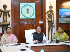 मुख्यमंत्री विष्णु देव साय ने पूर्व केंद्रीय मंत्री स्वर्गीय लरंग साय की प्रतिमा का किया वर्चुअल अनावरण