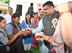 शिक्षा मंत्री गजेन्द्र यादव ने स्कूलों में साईंश्योर न्यूट्रिशन पायलट प्रोजेक्ट का किया शुभारंभ