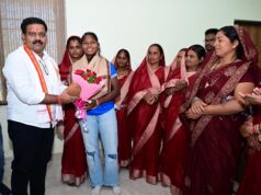 एशिया कप विजेता गीता यादव से मिले उप मुख्यमंत्री एवं कवर्धा विधायक विजय शर्मा