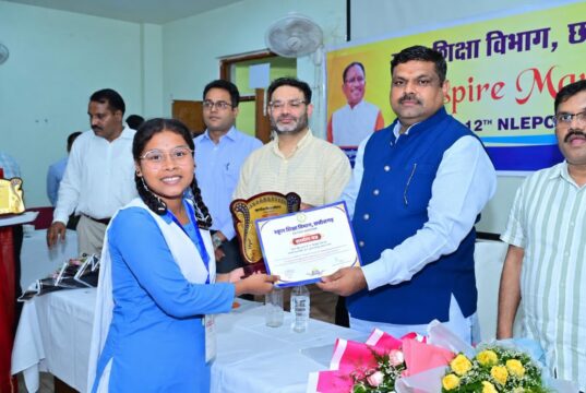 इंस्पायर अवार्ड योजना से बच्चों में नवाचार और वैज्ञानिक सोच को मिल रहा प्रोत्साहन – शिक्षा मंत्री गजेन्द्र यादव